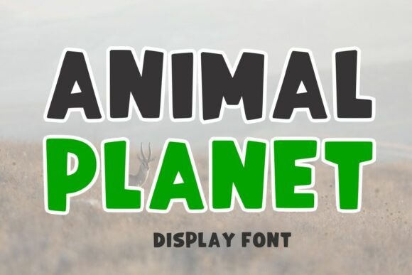 Animal Planet Font for Web Design