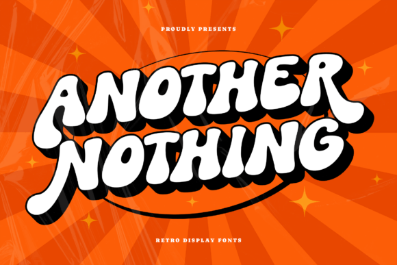 Another Nothing – A Bold Display Font