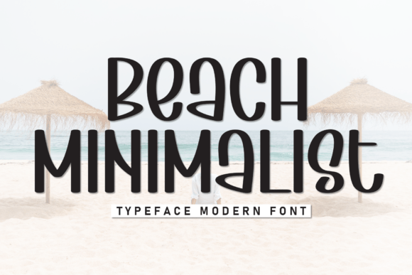 Beach Minimalist Font for Web Design