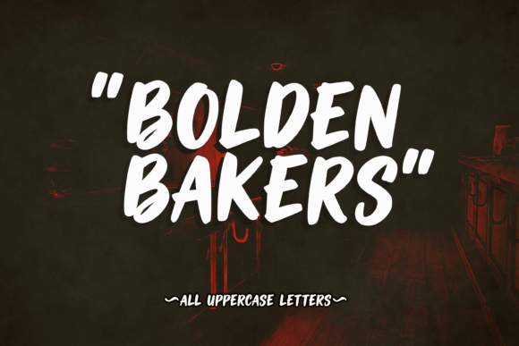 Bolden Bakers Font for Web Design