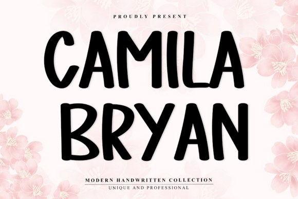 Camila Bryan Font for Business Branding