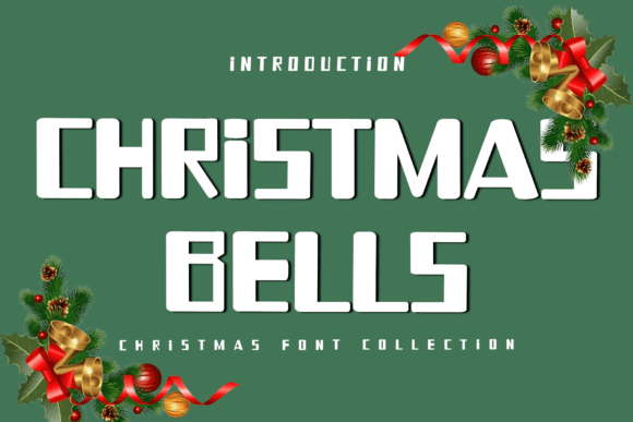 Christmas Bells: A Modern Display Font for Elegant Marketing Visuals