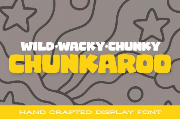 Chunkaroo Display Font for Playful Website Headers