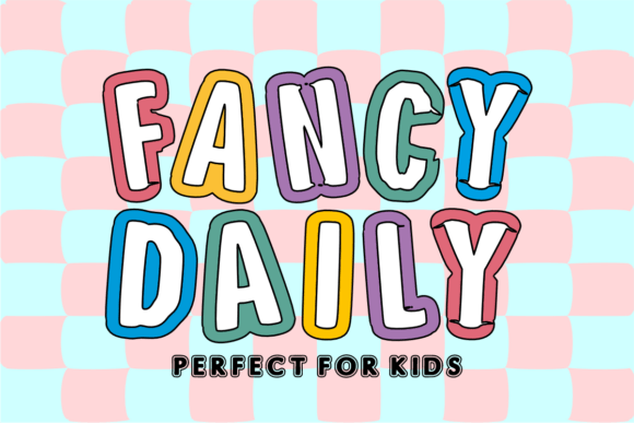 Fancy Daily Font for Web Design