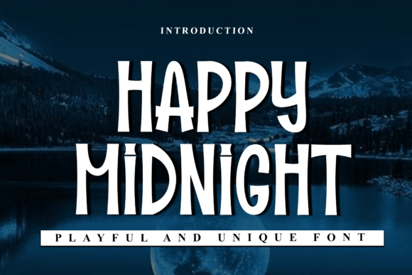 Happy Midnight Font Review