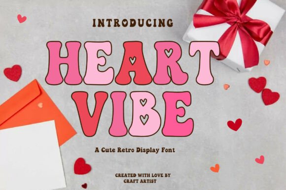 Heart Vibe Font for Creative Brands