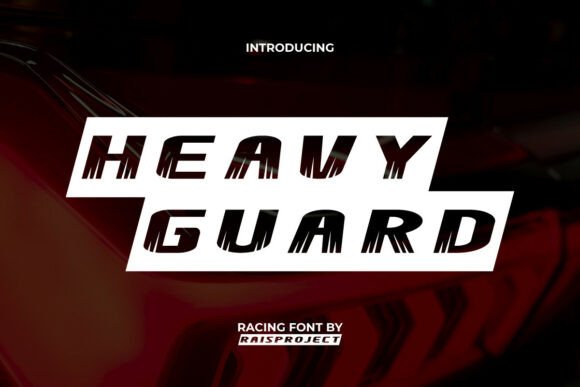 Heavy Guard Font for Bold Design
