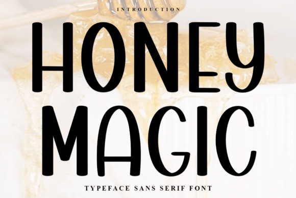 Honey Magic Font for Business Branding