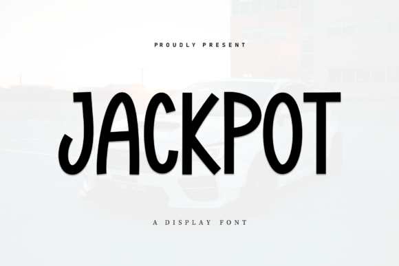 Jackpot: A Casual Display Font for Editorial Design