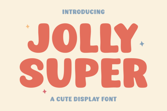 Jolly Super Font for Creative Campaigns