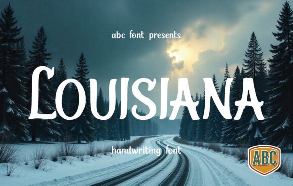 Louisiana Display Font Review for Brand Identity Projects