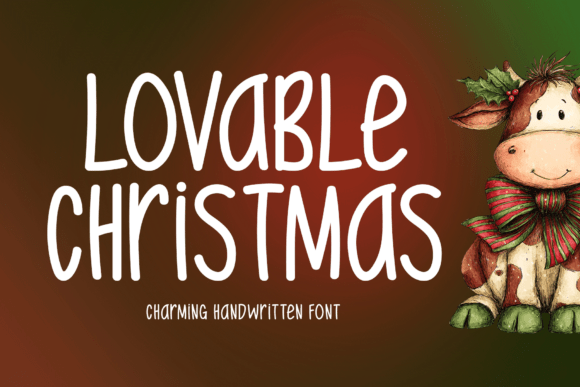 Lovable Christmas Font