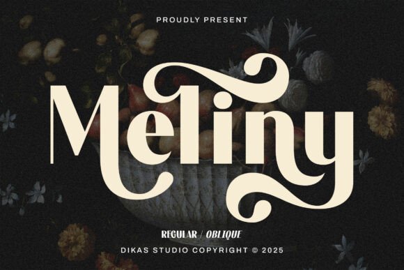 Meliny: A Bold Display Font for Business