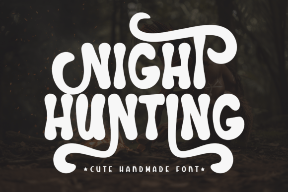 Night Hunting Font for Business Branding
