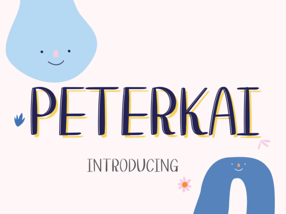 Peterkai Font: Whimsical Display Type