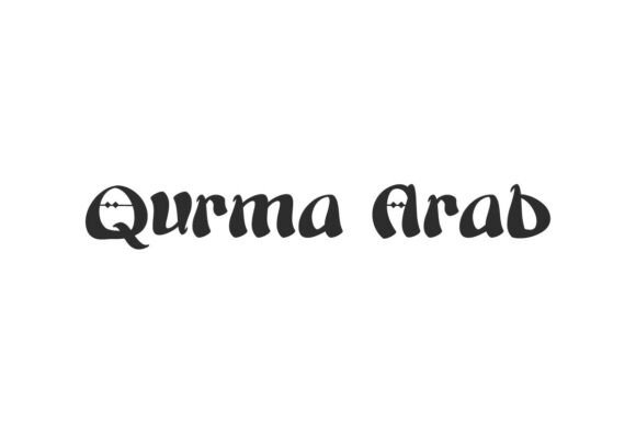 Qurma Arab Font: Elegant Arabic Display Type