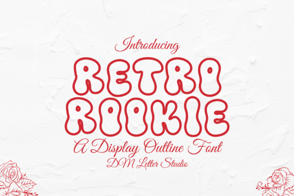 Retro Rookie Display Font for Playful Editorial Layouts