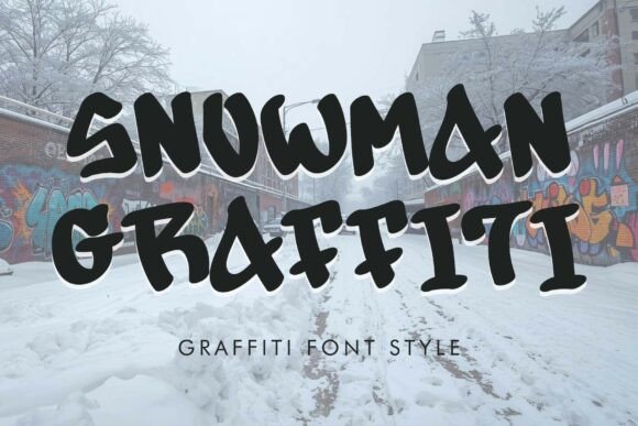 Snowman Graffiti Font Review