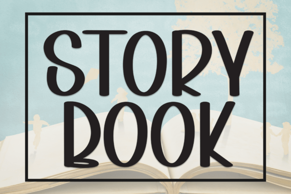 Story Book: A Handwritten Display Font with Warm Personality