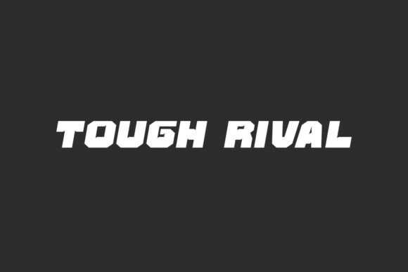 Tough Rival Display Font Review for Bold Brand Identity