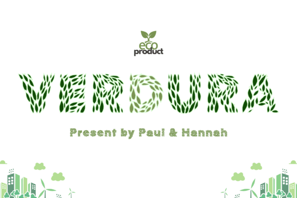 Verdura Display Font for Eco-Themed Brand Campaigns